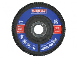 Faithfull Flap Disc  100mm Medium £4.39